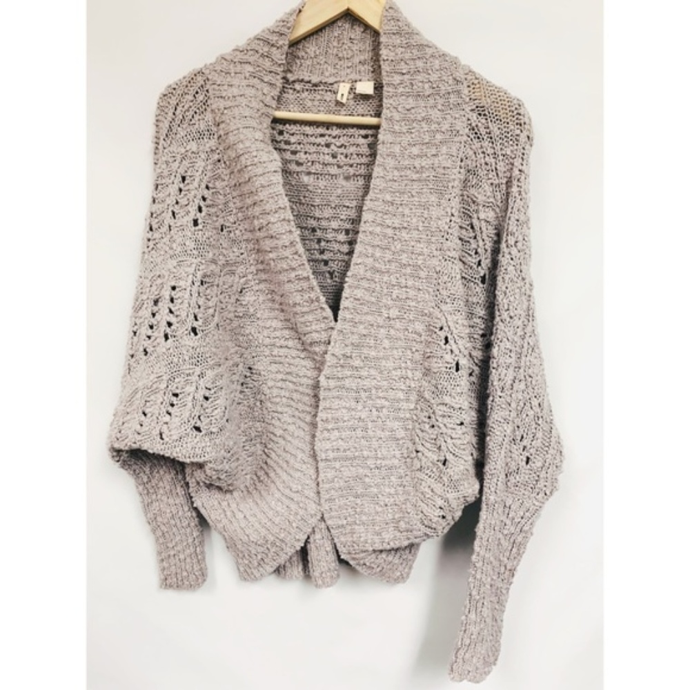 NWT Anthropologie Moth Cocoon Knit Cardigan